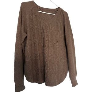 NWOT Taupe Pullover Sweater